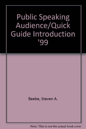 Public Speaking Audience/Quick Guide Introduction '99
