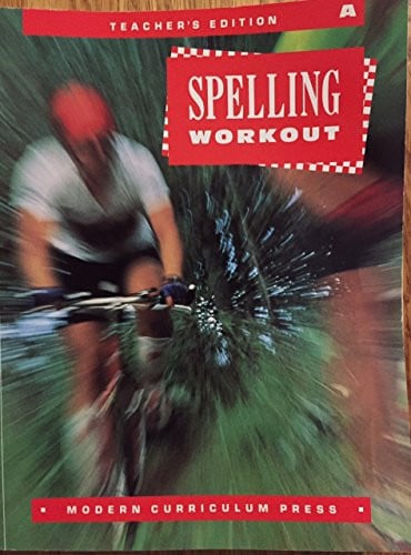 Cover of Spelling Workout, Teacher's Edition, Level A