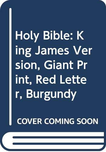 KJV Giant Print Bible