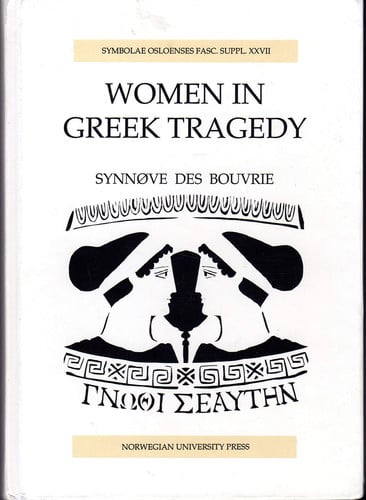 Cover of Women in Greek tragedy