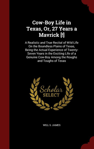 Cow-Boy Life in Texas, Or, 27 Years a Mavrick [!] A Realistic and True Recital of Wild Life On the Boundless Plains of Texas, Being the Actual Experience of Twenty-Seven Years in the Exciting Life of a Genuine Cow-Boy Among the Roughs and Toughs of Texas