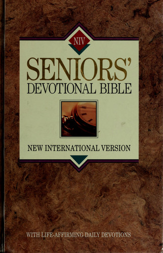 NIV Seniors' Devotional Bible