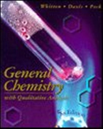 General Chemistry with Qualitative Analysis