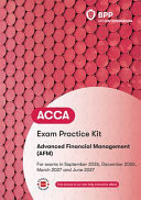 ACCA ADVANCED FINANCIAL MANAGEMENT - Exam Practice Kit