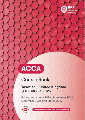 ACCA Taxation FA2025 - Course Book