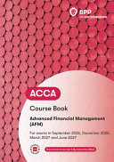 ACCA ADVANCED FINANCIAL MANAGEMENT - Course Book