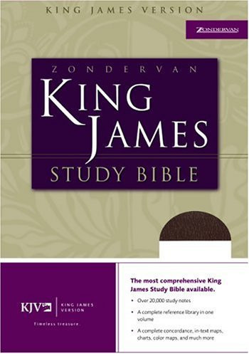 Zondervan KJV Study Bible, Thumb Indexed