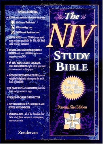 NIV Study Bible Personal-Size