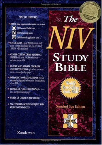 NIV Study Bible Indexed