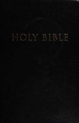 Holy Bible King James Version Black Bonded Leather