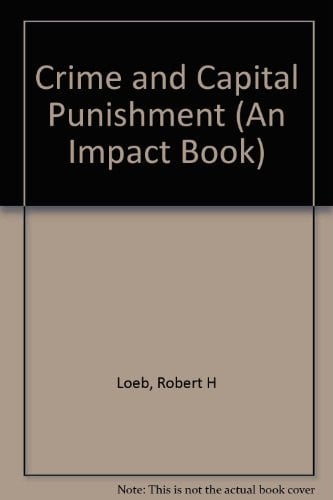 Cover of Crime and capital punishment