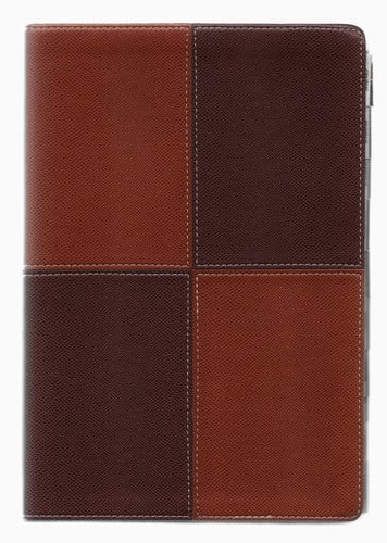 Holy Bible New International Version, Caramel/Chocolate,Thin Line, Italian Duo-Tone
