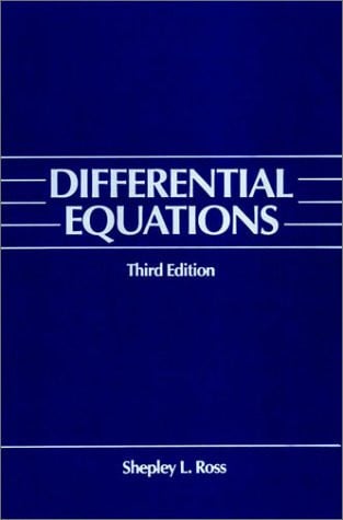 Differential Equations 3e