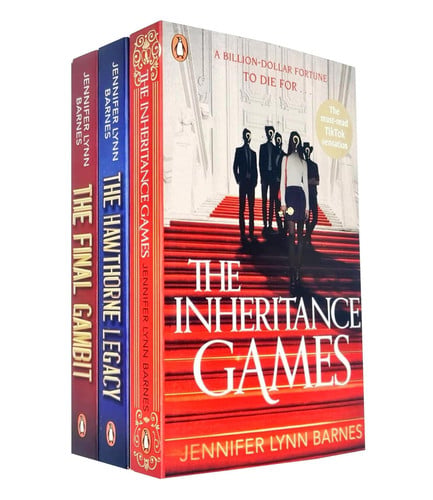 The Inheritance Games Series 3 Books Collection Set By Jennifer Lynn Barnes (The Inheritance Games, The Hawthorne Legacy & The Final Gambit)