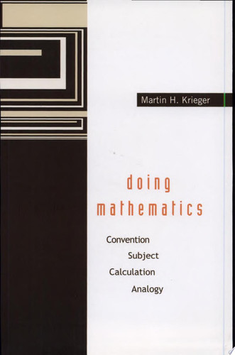 Doing Mathematics Convention, Subject, Calculation, Analogy