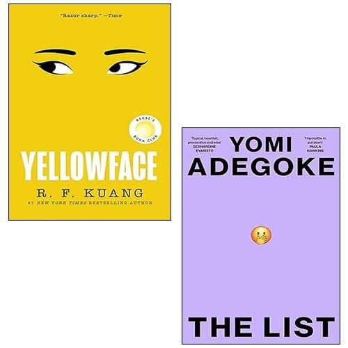 The List By Yomi Adegoke, Yellowface By Rebecca F Kuang 2 Books Collection Set