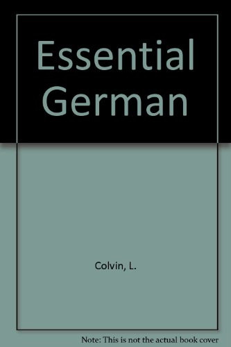 Cover of Essential German (Essential Guides Series)