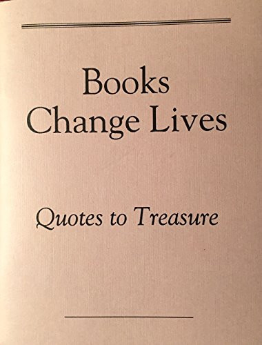 Cover of Books Change Lives