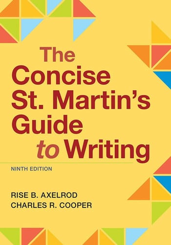 The Concise St. Martin's Guide to Writing