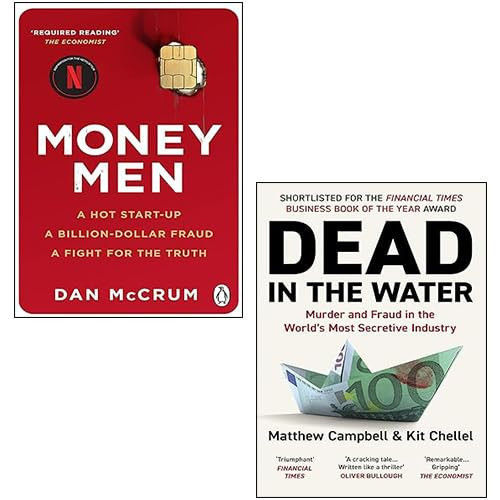 Money Men By Dan McCrum & Dead in the Water By Matthew Campbell, Kit Chellel 2 Books Collection Set