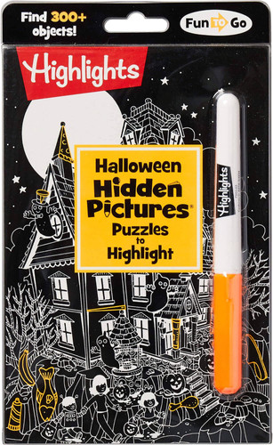 Halloween Hidden Pictures Puzzles to Highlight Halloween Coloring & Activity Book with Over 300 Hidden Objects to Find