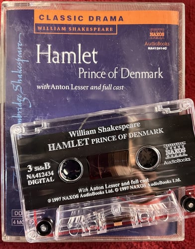 Hamlet, Prince of Denmark Audio Cassette Set (4 Cassettes) (New Cambridge Shakespeare Audio)