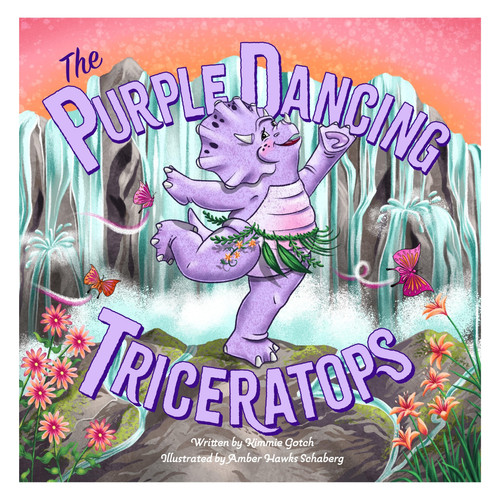 Cover of Purple Dancing Triceratops