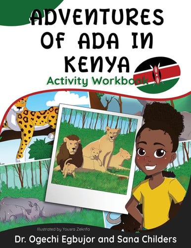 Cover of Adventures of Ada in Kenya Activity Book