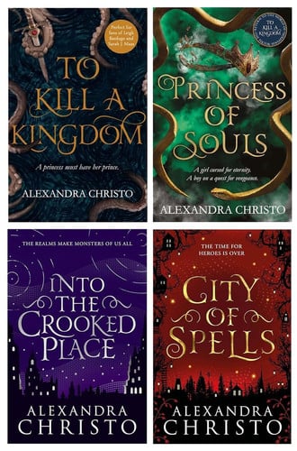 Into the Crooked Place & Hundred Kingdoms Series Collection 4 Books Set (Into The Crooked Place, City of Spells, To Kill a Kingdom & Princess of Souls)