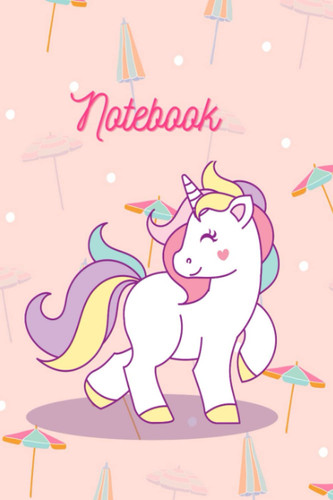 Sonia bookstore| unicorn notebook| unicorn notebook for girls| lined notebook| pretty notebook| 6x9 notebook| 120 pages