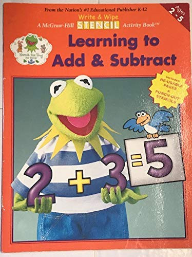 Cover of Learning to Add and Subtract (McGraw Hill Stencil Activity Books)