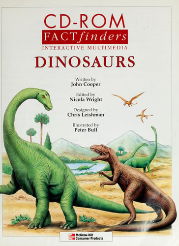 Cover of Dinosaurs with CDROM (Factfinders (Paperback))