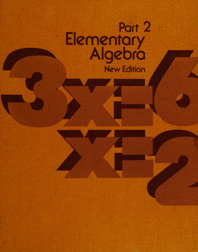 Elementary Algebra Part 2