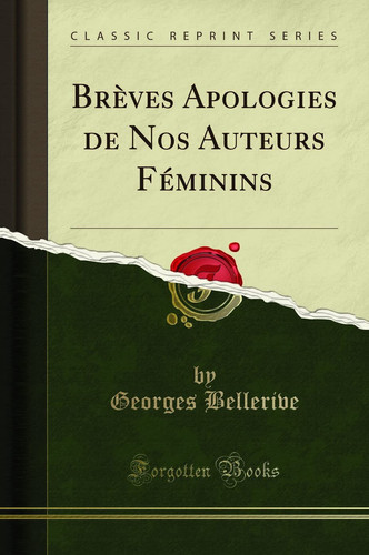 Brèves Apologies de Nos Auteurs Féminins