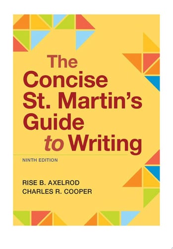 The Concise St. Martin's Guide to Writing