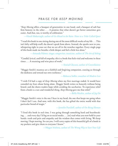 Keep Moving Notes on Loss, Creativity, and Change