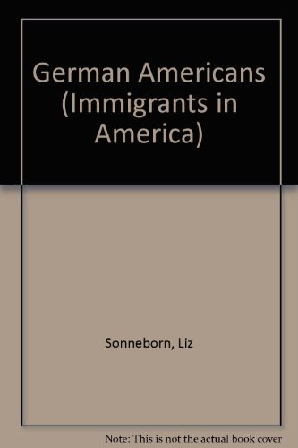 Cover of German Americans (Immigrants in America (Chelsea House))