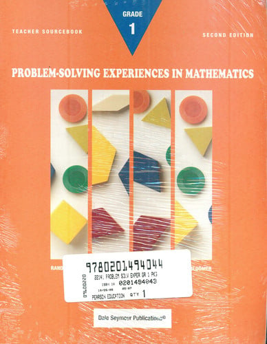 Cover of Problem-Solving Experiences in Mathematics Grade 1/Teacher Sourcebook and Blackline Master Booklet