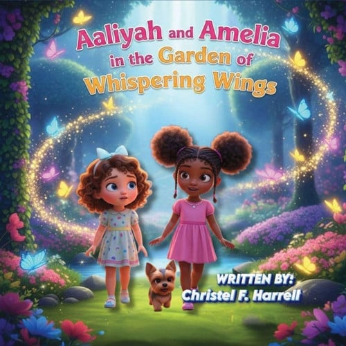 Cover of Aaliyah and Amelia in the Garden of Whispering Wings