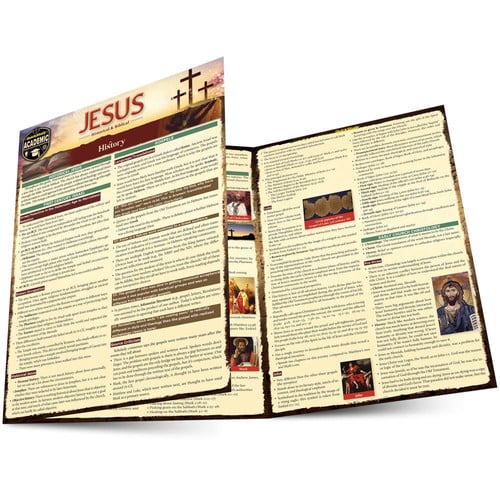 Jesus - Historical and Biblical A QuickStudy Laminated Reference Guide