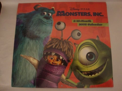 Cover of Monsters, Inc 2002 Calendar
