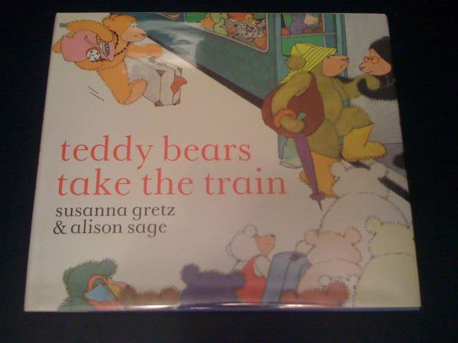 Cover of Teddybears take the train