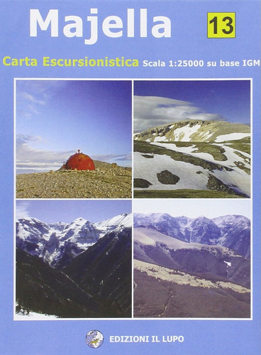 Majella. Carta escursionistica 1:25.000