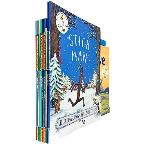 Julia Donaldson Early Readers 10 Books Collection Set (Tiddler, Stick Man, Tabby McTat, ZOG, The Highway Rat, Superworm, The Scarecrows' Wedding, Zog and the Flying Doctors, The Ugly Five & Zog and the Flying Doctors)