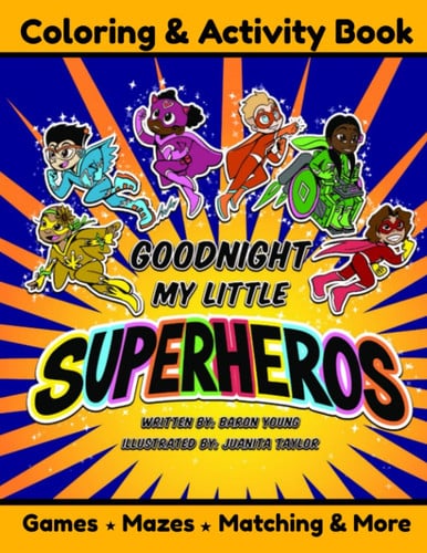 Cover of Good Night My Little Superheros