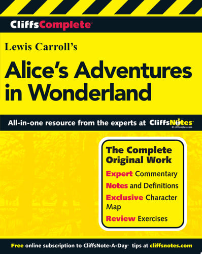 CliffsComplete Alice's Adventures in Wonderland