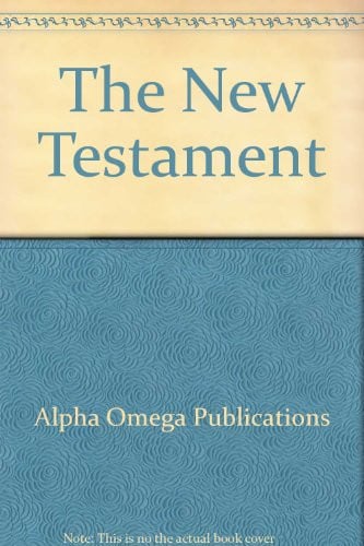Cover of The New Testament (Lifepac Bible Grade 9)