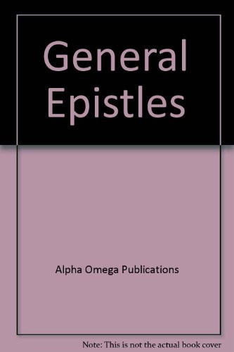 Cover of General Epistles (Lifepac Bible Grade 9)