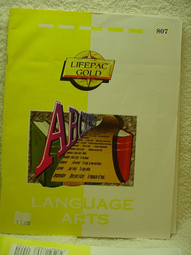 Cover of Punctuation and Writing (Lifepac Language Arts Grade 8)