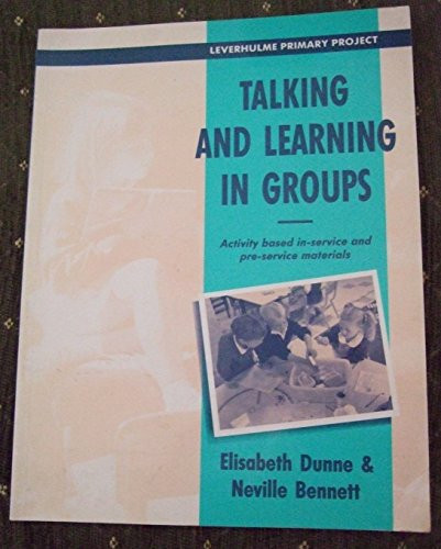 Cover of Talking and learning in groups